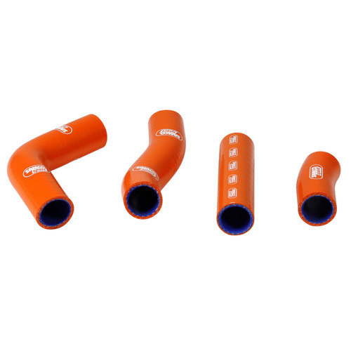 Samco Sport Harley Davidson Orange Radiator Hose Kit V-ROD 2001-2017 (HAR-1)