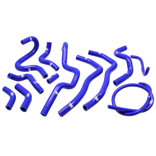 Samco Sport Harley Davidson Blue Radiator Hose Kit 1690 TRI GLIDE ULTRA FLHTCUTG 2014-2016 (HAR-2)