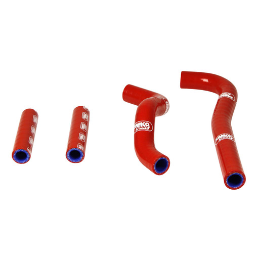 Samco Sport Red Off Road Radiator Hose Kit CRF 150 R 2007-2025 (HON-33)