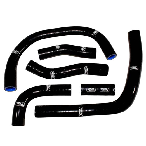 Samco Sport Honda Black Radiator Hose Kit NSR 400 R NC19 1985-1989 (HON-46)