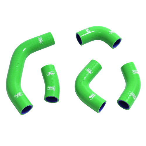 Samco Sport Kawasaki Green Radiator Hose Kit ZX 10 RR 2021-2025 (KAW-100)