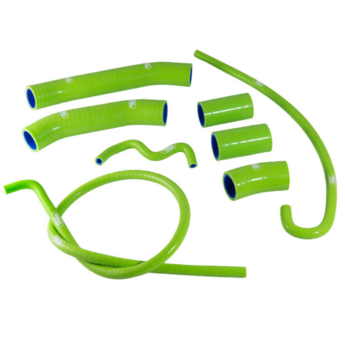 Samco Sport Kawasaki Green Radiator Hose Kit Z H2 2022-2025 (KAW-102)