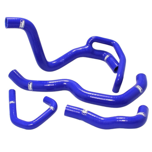 Samco Sport Kawasaki Blue Radiator Hose Kit ZX 6 R 2009-2025 (KAW-64)
