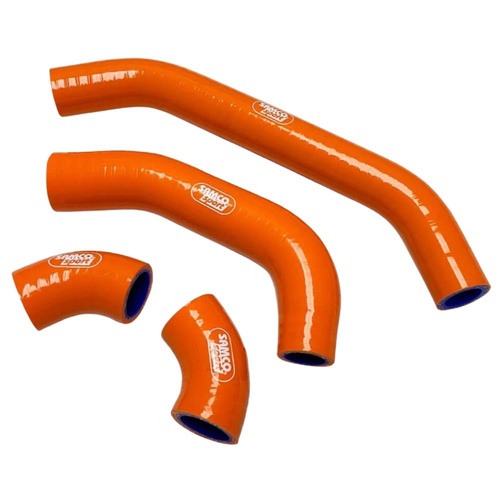 Samco Sport KTM 125 XC-W 2025-2026 Orange Off Road Radiator Hose Kit (KTM-131)