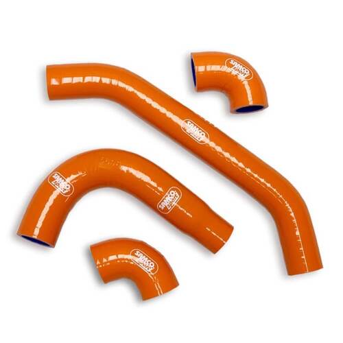 Samco Sport Orange Off Road Radiator Hose Kit 300 XC 2023-2025 (KTM-132)