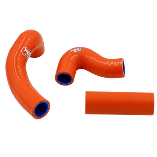 Samco Sport Gas Gas Orange Off Road Radiator Hose Kit MC 65 2024 (KTM-137)