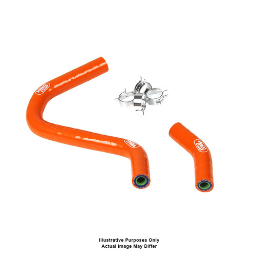 Samco Sport KTM Orange Fuel Tap Hose Kit
