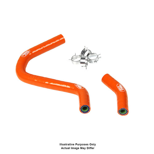Samco Sport KTM Orange Fuel Tap Hose Kit 250 SX 2007-2010 (KTM-FTH-4)