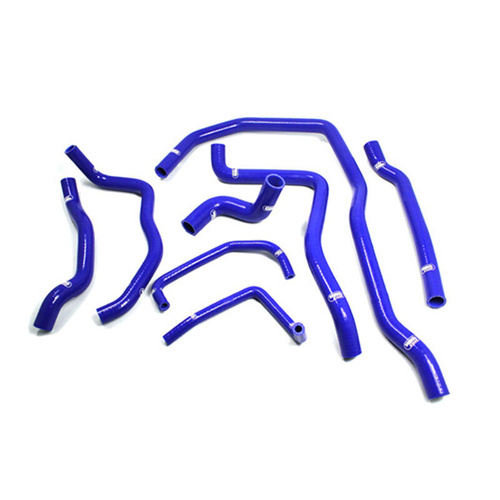 Samco Sport Polaris Blue Silicone Radiator Coolant (UTV) Hose Kit RANGER RZR 1000 2014-2017 (POL-3)