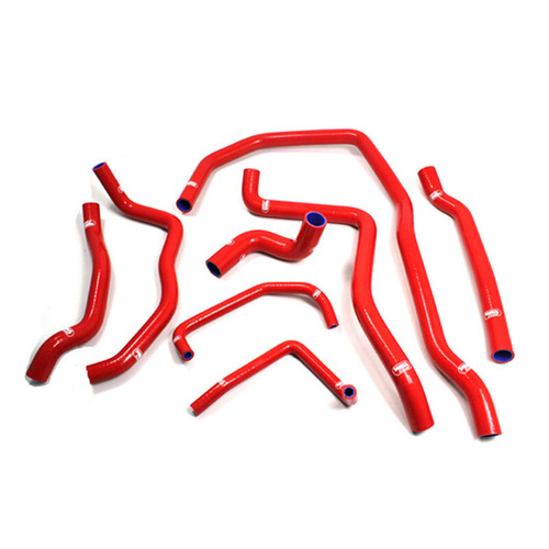 Samco Sport Polaris Red Silicone Radiator Coolant (UTV) Hose Kit RANGER RZR 1000 2014-2017 (POL-3)