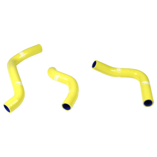 Samco Sport Yellow Off Road Radiator Hose Kit RM-Z 450 2018-2025 (SUZ-62)