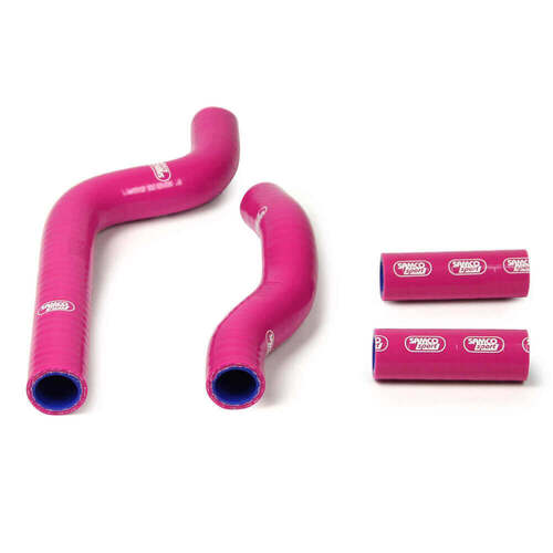 Samco Sport Pink Off Road Radiator Hose Kit YZ 125 2002-2025 (YAM-29)