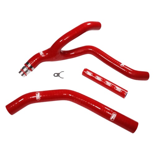 Samco Sport Yamaha YZ 250 FX 2019-2024 Red Off Road Radiator Hose Kit (YAM-92)