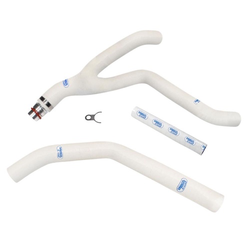 Samco Sport Yamaha YZ 250 FX 2019-2024 White Off Road Radiator Hose Kit (YAM-92)
