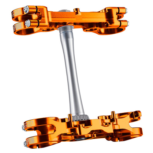 Talon KTM Orange Raptor Adjustable Triple Clamp
