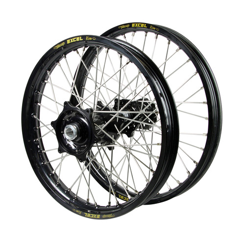 Suzuki Talon / Excel JNR MX Black Rims / Black Hubs Wheel Set