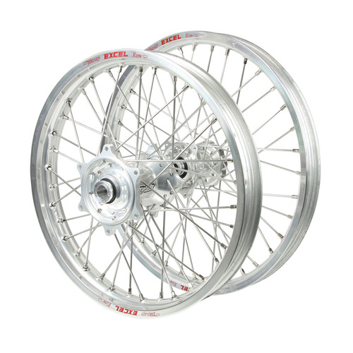 Kawasaki Talon Silver Hubs / Excel Silver Rims Wheel Set