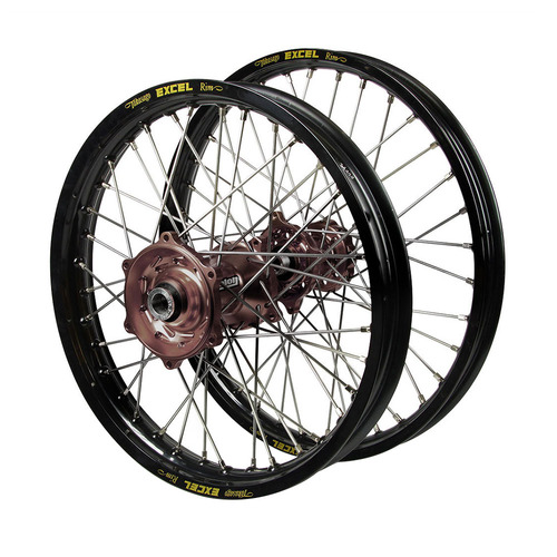 KTM Talon Magnesium Hubs / Excel Black Rims Wheel Set