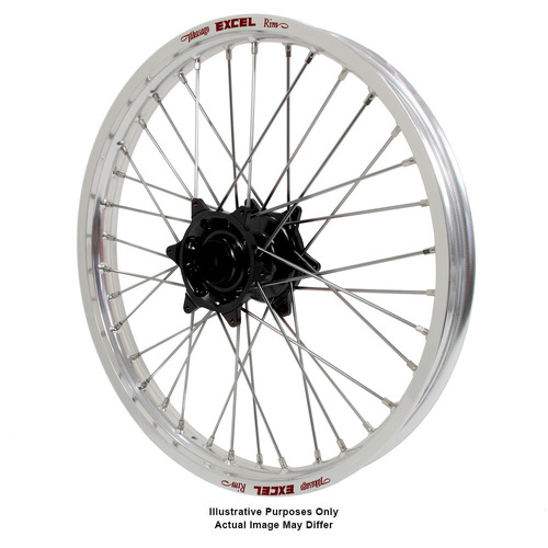 KTM Adventure Talon Black Hubs / Excel Silver Rims Front Wheel 1190 ADVENTURE R 2013-2016 (17*3.5)