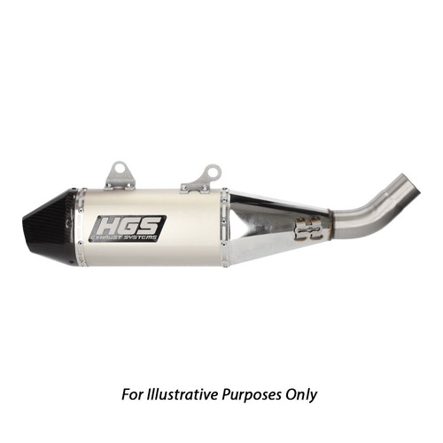 HGS Gas Gas 4 Stroke Stainless Steel Carbon Silencer 