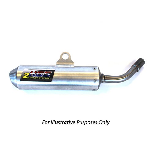 HGS Gas Gas Silver 2 Stroke Round Silencer MC 65 2021-2023