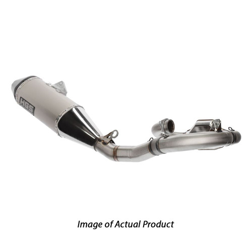 HGS Fantic Complete Stainless Steel Carbon Exhaust System XEF 450 2021-2024