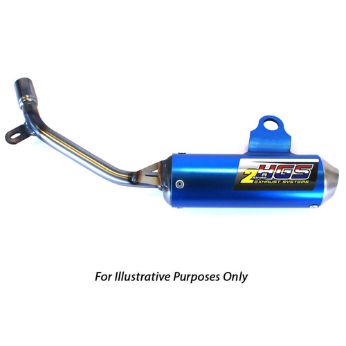 HGS Fantic Blue 2 Stroke Round Silencer XX 125 2021-2024